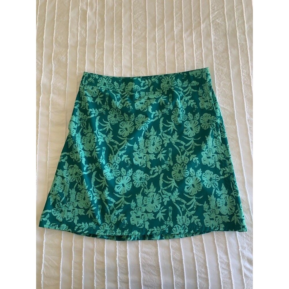 Ripskirt Hawaii Teal and Mint Floral Mini Skirt